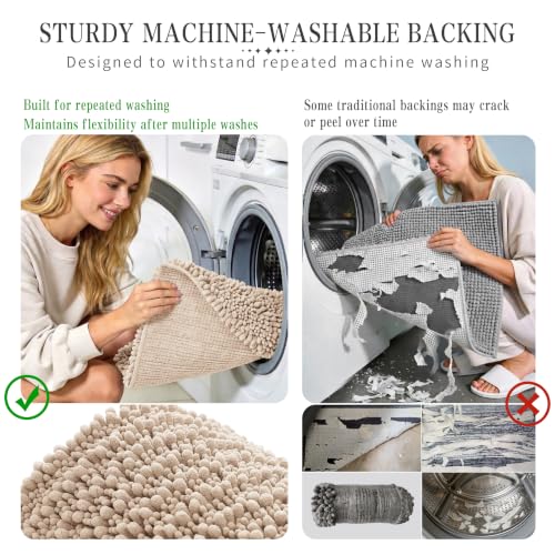 Bathroom Rugs Non Slip Washable