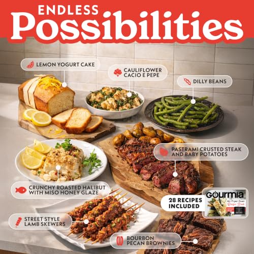 Toaster Oven 6 (Black – 17 Presets)
