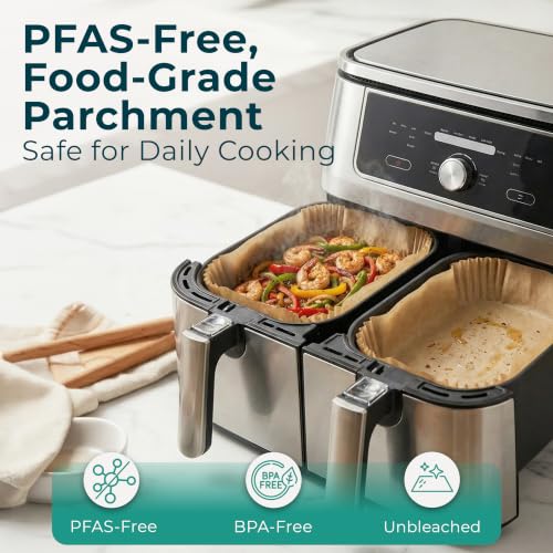Cathy Yoder's XL Rectangle Air Fryer Liners (10 inch - Rectangle)