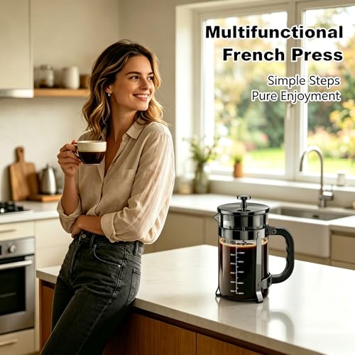 French Press 51oz (Dark Pewter / 51oz)
