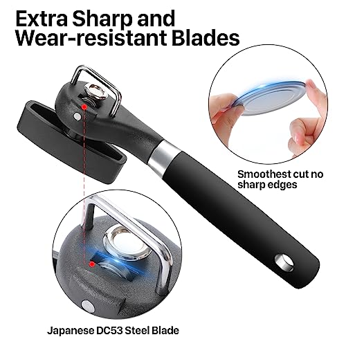 Can Opener Manual Side Safe Cut Can Opener Smooth Edge