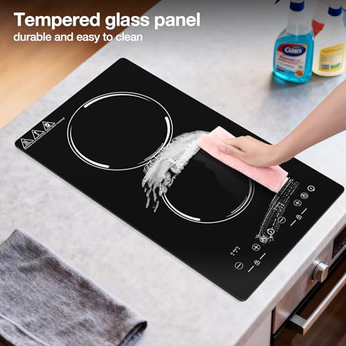 Double Induction Cooktop (12 Inch Black)