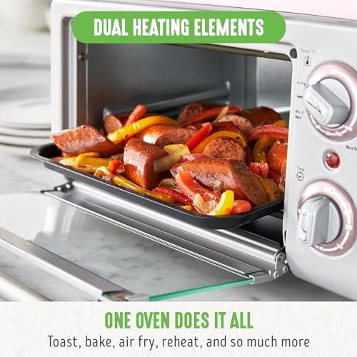 Countertop Toaster Oven Air Fryer Stainless Steel (Countertop Toaster Oven Air Fryer / Pink)