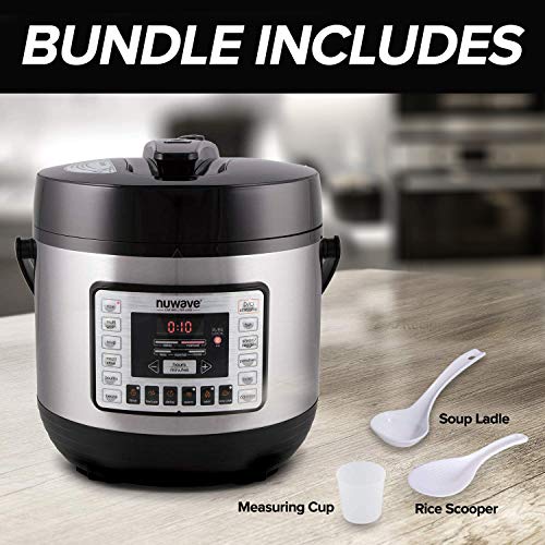 Nutri-Pot 6-Quart Digital Pressure Cooker with Sure-Lock Safety System (3 accessories)