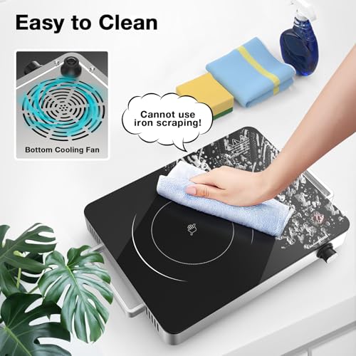 Portable Electric Cooktop 110V