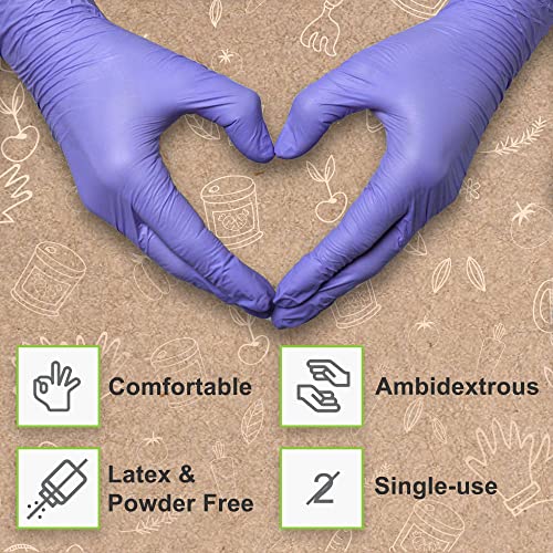 Biodegradable Disposable Nitrile Gloves X Large (X Large)