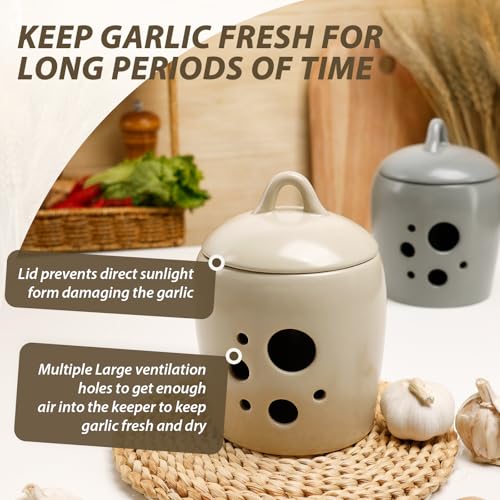 Garlic Keeper for Counter