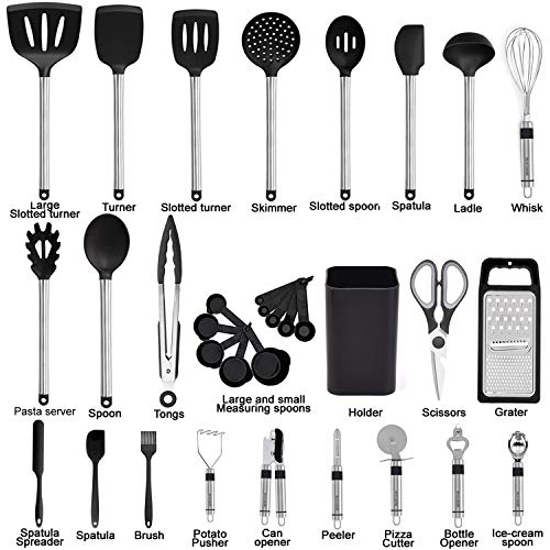 Kitchen Utensil Set (Black)