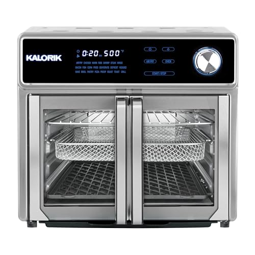 Air Fryer Oven Grill MAXX Series 26 (Digital Touch / Stainless Steel / 1700-Watts)