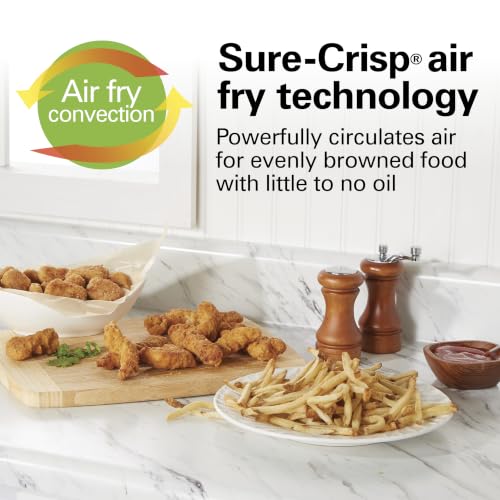 Easy Reach 6 Slice Countertop Air Fryer Toaster Oven Combo