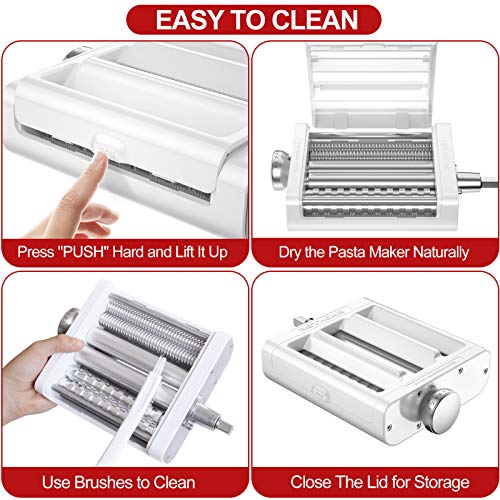 3 in 1 Pasta Maker Attachment for All KitchenAid Mixers