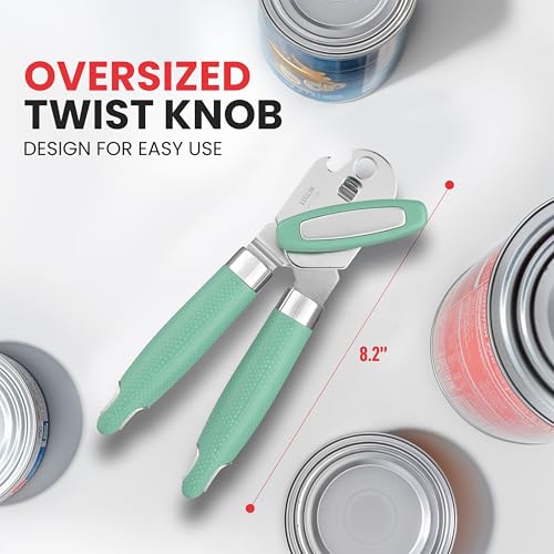 Can Opener with Large Bottle Opener