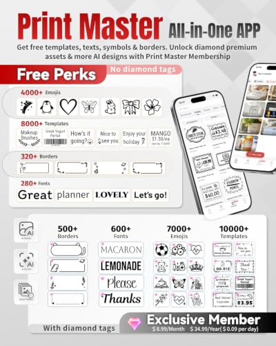 Label Maker M220 Label Printer