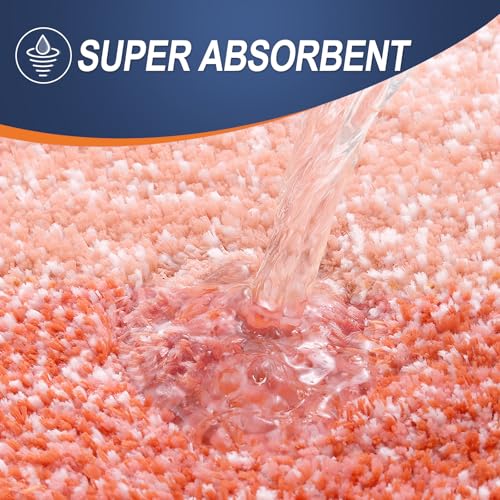 Bathroom Runner Rug 59x24 (59" X 24" / Coral)