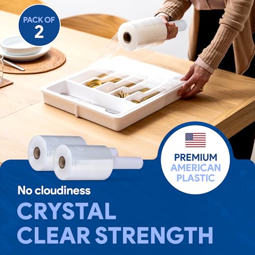 5" Plastic Stretch Film Wrap with Handles