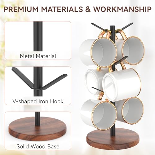 Coffee Mug Tree Holder Countertop
