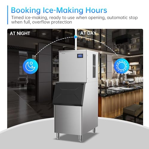 Commercial Ice Maker Machine (550lbs/24h)