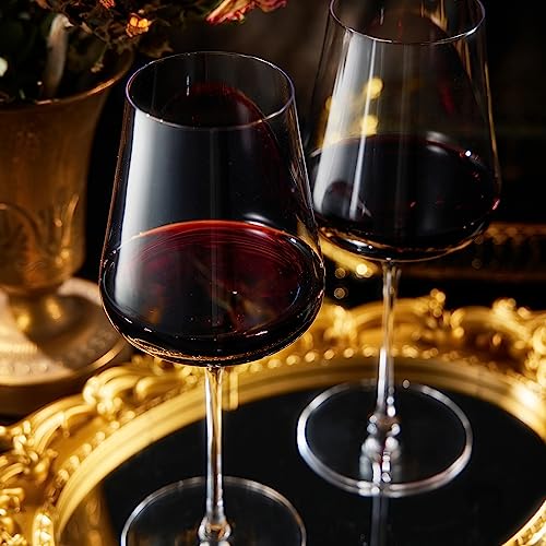 Universal All Purpose Modern Thin Crystal Wine Glasses