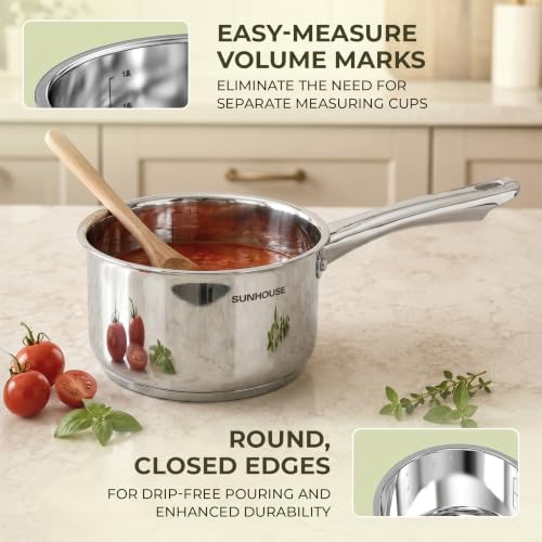 Stainless Steel Saucepan