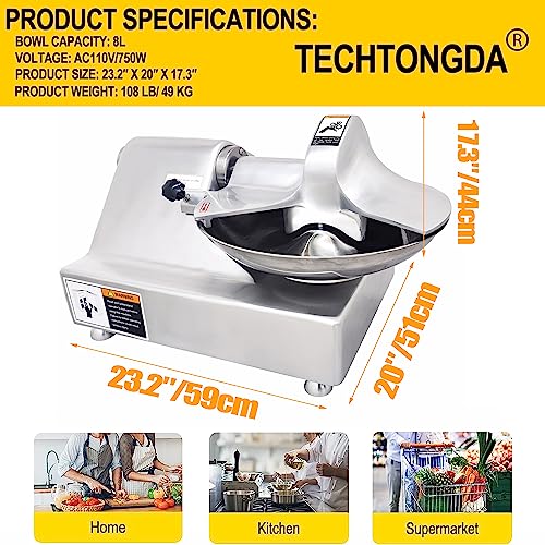 110V Commercial Food Processor