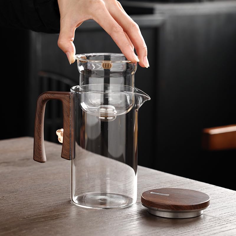 Magnetic Glass Teapot with Infuser (900ml)