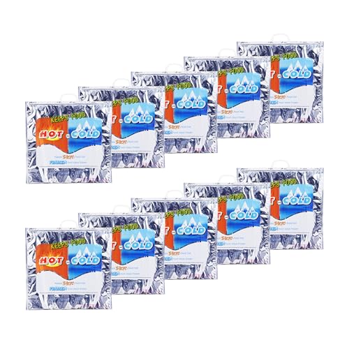 Hot and Cold Insulated Bags for Food Delivery (X-Large (Grocery Size))