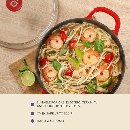 Crock Pot Artisan 7 (Red w/ Glass Lid / 7-Quart)