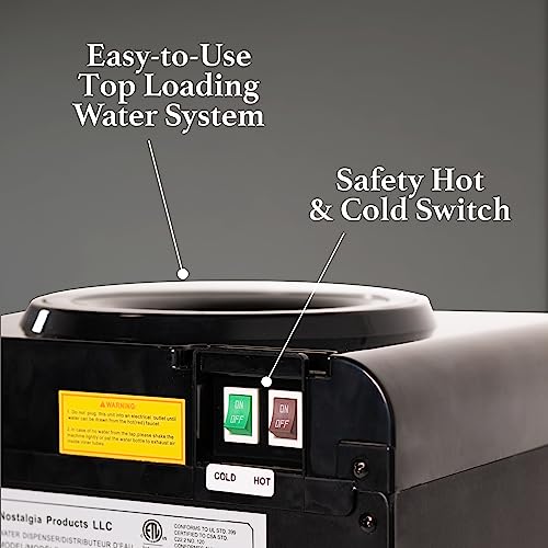 Top Loading Water Cooler with Removable Tray & Energy (Stainless / Top Load)