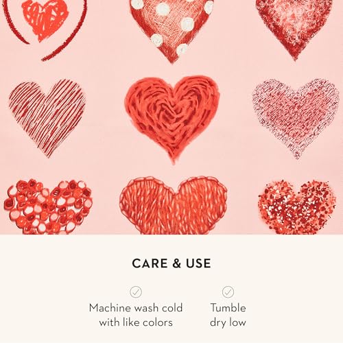 Cotton Dish Towel (Heart / 1-Pack)