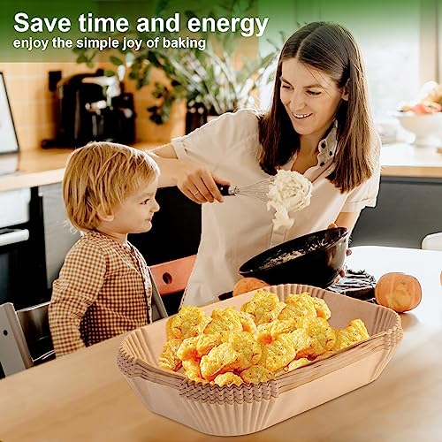 125Pcs Air Fryer Liners Disposable Parchment Paper for Ninja Dual Air Fryer (125 Count)