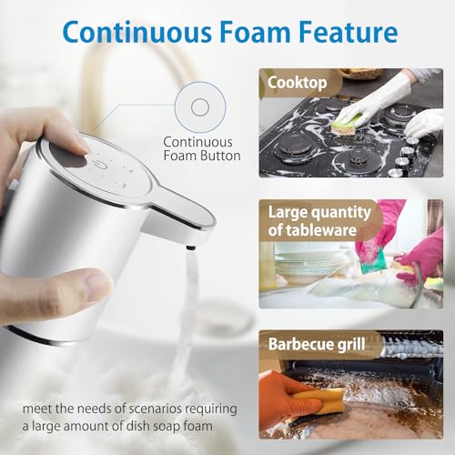 Automatic Foaming Soap Dispenser (Silvery / Foam)