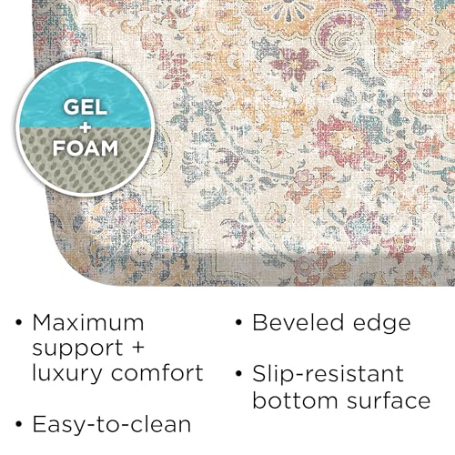 Elite Premium Gel + Foam 3 (36"L x 20"W x 0.8"Th / Taryn Sunny Citrus)