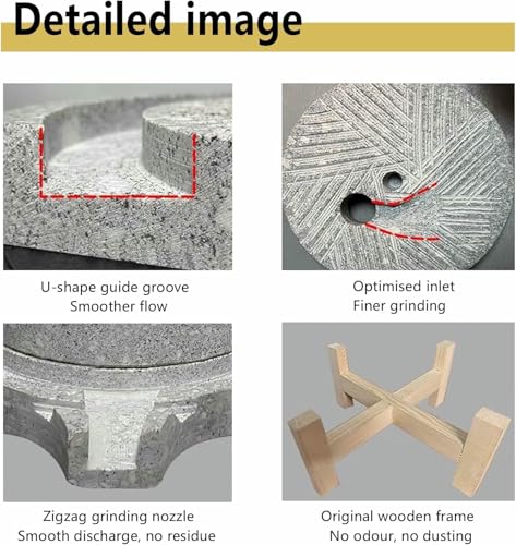Artisan Handmade Granite Food Mill