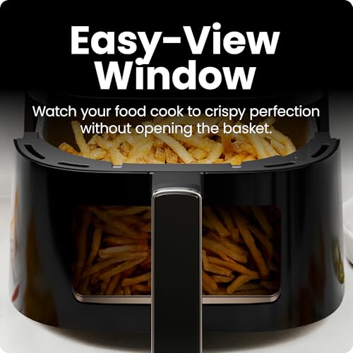 Air Fryer 4 QT Compact Airfryer for Quick & Easy Meals (4 quart - Window)