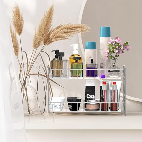 2 Tier Countertop Spice Rack Organizer
