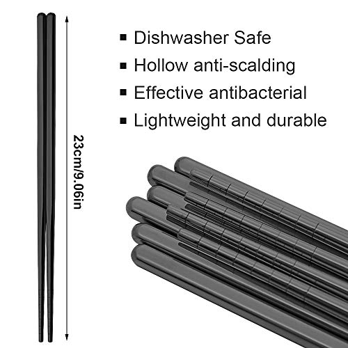 Stainless Steel Chopsticks (Black)