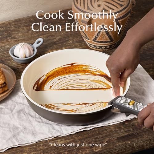 21pcs Ceramic Cookware Set (Charcoal / 21 Piece)