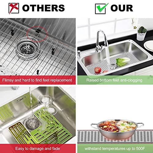 Kitchen Sink Protectors (24"x 12" Center Drain)