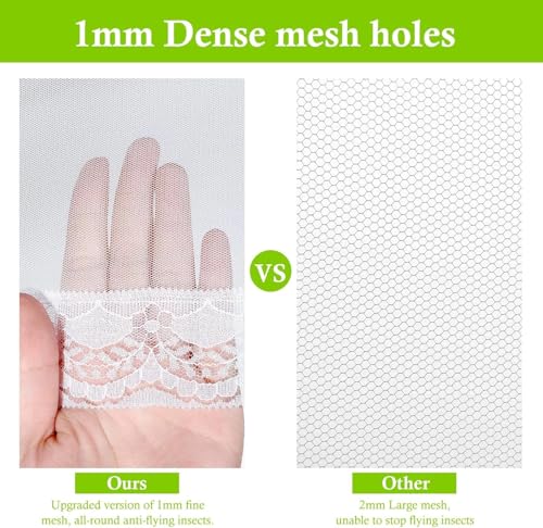 6 Pack 17" Mesh Food Covers (6 Pack 17"x17")