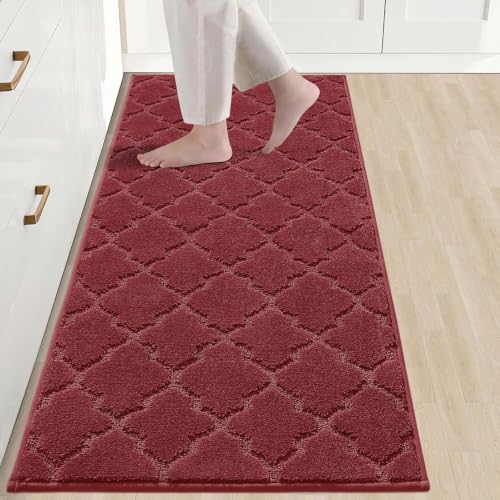 Kitchen Rugs Non Slip Washable 24"x60" (14.4 Sq Ft)