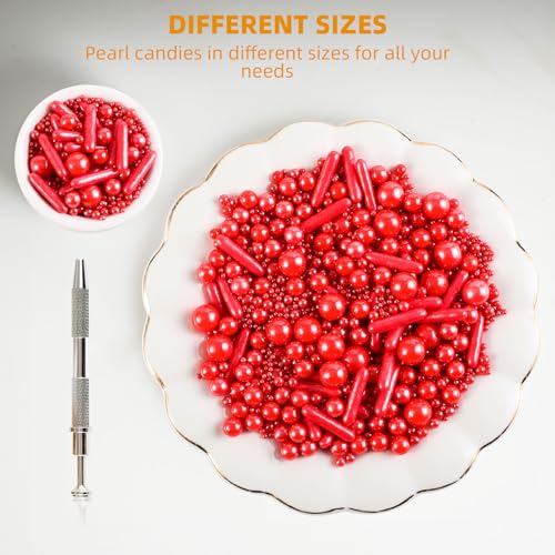 Red Mix Sugar Sprinkles (4.16 Ounce)