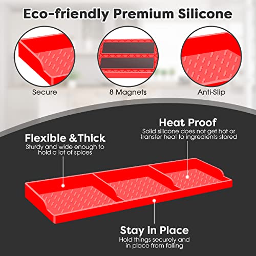Stove Top for Shelf Silicone (Red)