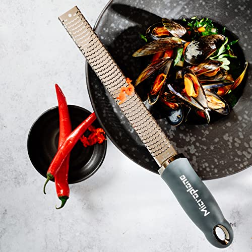 Premium Zester Grater in After Dark Gray