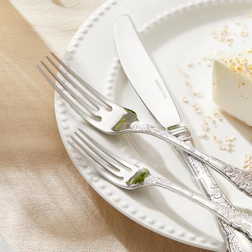 Silverware Set for 2 (10-Piece / Silver)