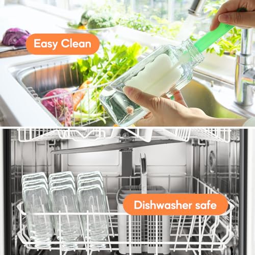 16oz Glass Juice Bottles 3 (16oz-3pcs)