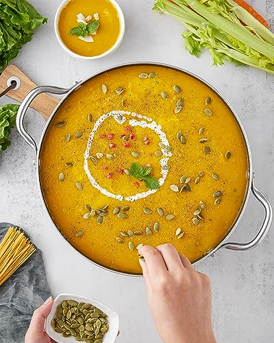 12 Quart Nonstick Stock Pot with Lid