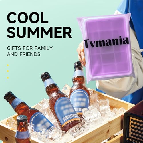 Ice Cube Trays Set of 2 (Purple)