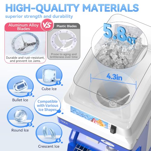 Ice Shaver Machine 300W (5.8Qt)