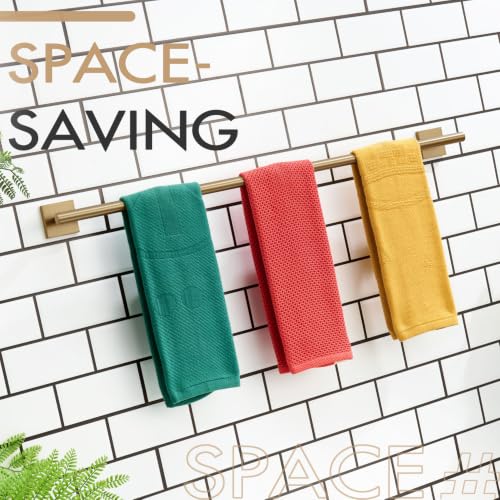 Bathroom Towel Bar 32'' Towel Holder for Bath Kitchen Cabinet Towel Rails 32 Inch Champagne Bronze Stainless Steel B4005CPG (Champagne Bronze / 32-Inch)