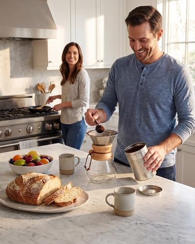 Pour Over Coffee Maker Set (Slim Shape / 28 Ounces)